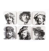 Onderzetters, Zelfportretten, Rembrandt