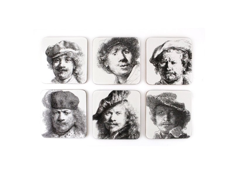 Onderzetters, Zelfportretten, Rembrandt