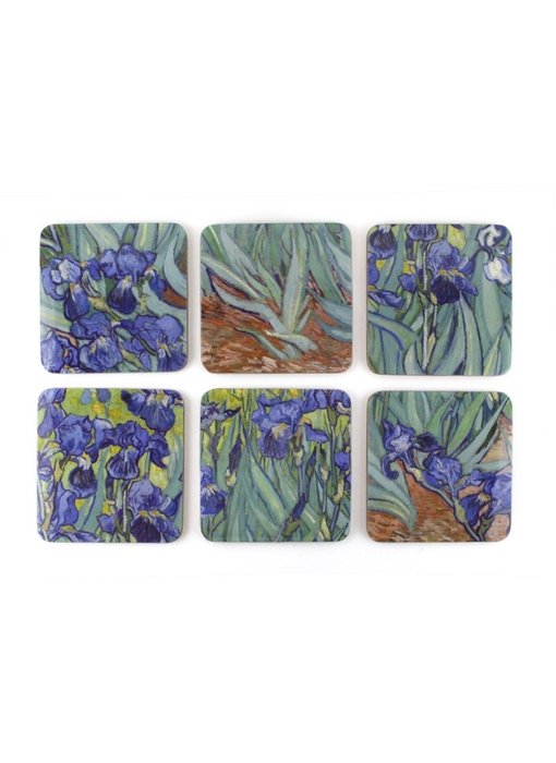 Coasters , Irises, Van Gogh