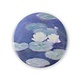 Pocket Mirror , Ø 80 mm, Monet, Water Lilies evening