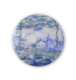 Pocket Mirror W, Ø 80 mm, Monet, Water Lilies