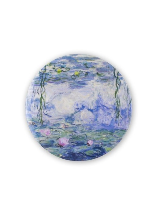 Pocket Mirror W, Ø 80 mm, Monet, Water Lilies