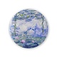 Miroir de poche W, Ø 80 mm, Monet, Nénuphars