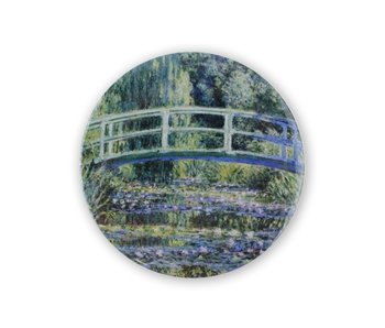 Pocket Mirror , Ø 80 mm, Monet, Japanese bridge