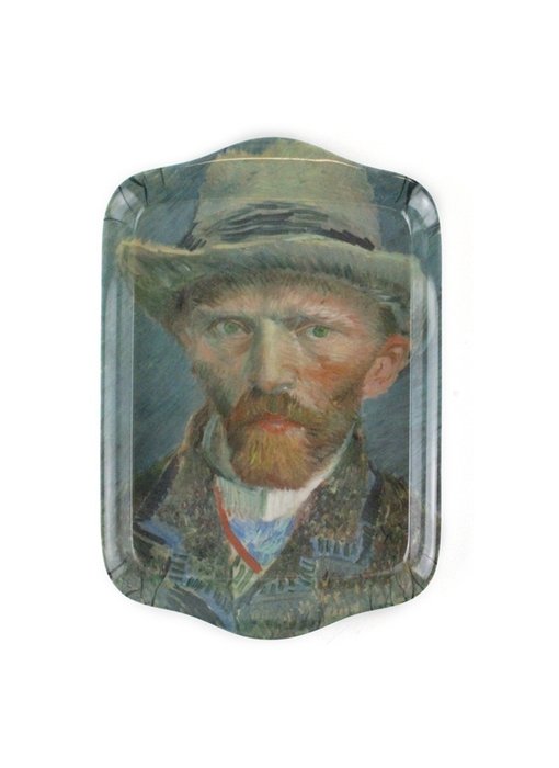 Plateau de service mini, 21 x 14 cm, Van Gogh, Autoportrait