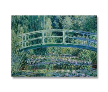 Plakat, 50x70, Monet, japanische Brücke