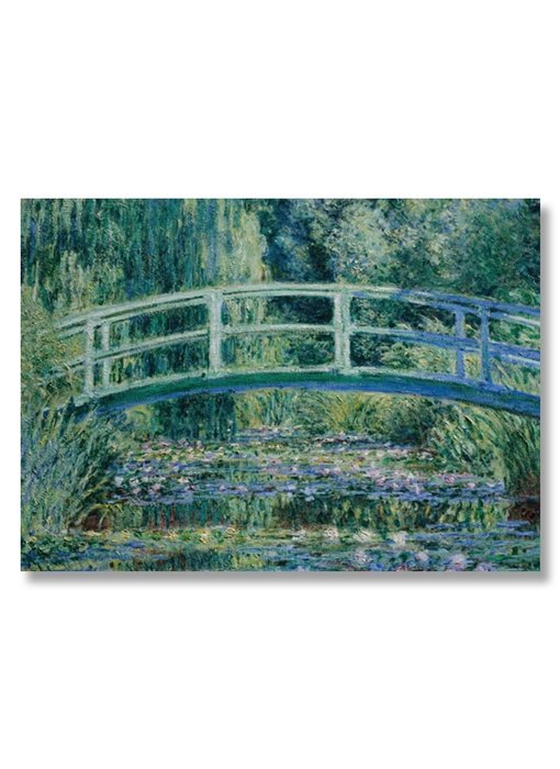 Poster, 50 x 70, Monet, Japanse brug