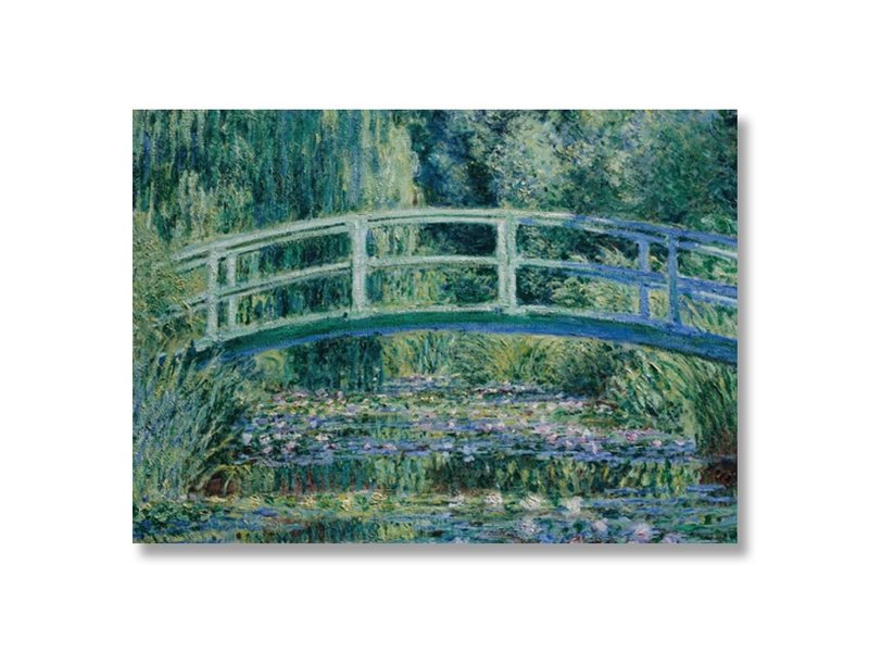 Cartel, 50x70, Monet, puente japonés