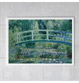 Plakat, 50x70, Monet, japanische Brücke