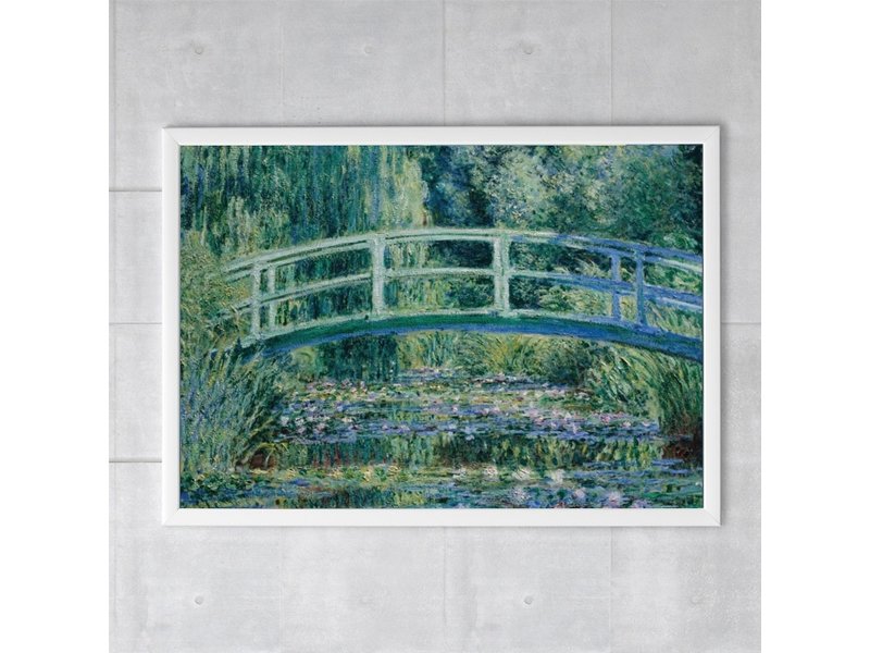 Affiche, 50x70, Monet, pont japonais