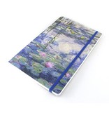 Cuaderno de tapa blanda, A5, nenúfares, Monet