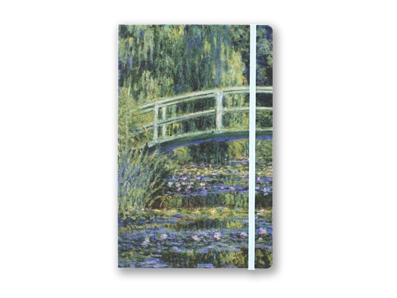 Carnet couverture souple, A5, pont japonais, Monet