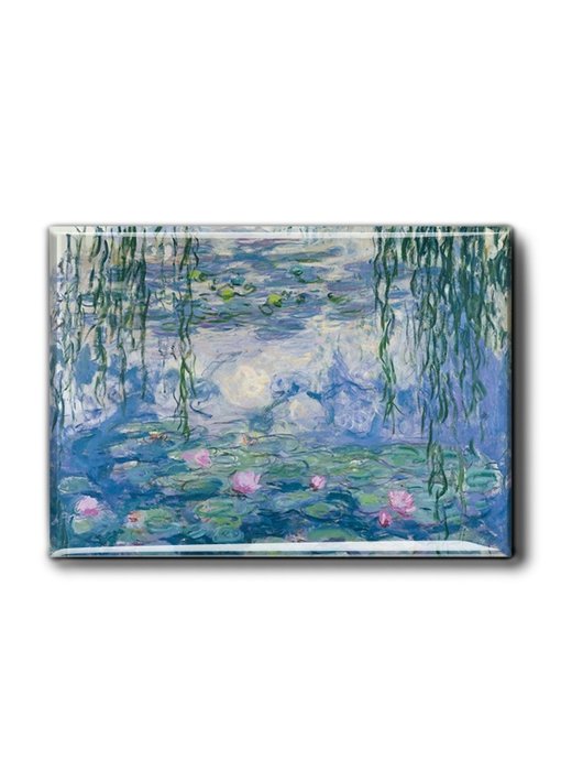 Imán de nevera XL, nenúfares, Monet