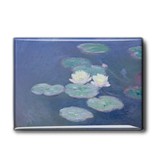 Magnet frigo XL, nymphéas à la lumière du soir, Monet