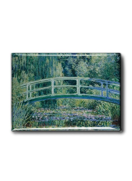 Kühlschrankmagnet XL, Brücke, Monet