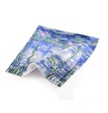 Lens cloth, 15 x 15 cm, Waterlilies, Monet