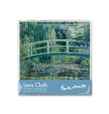 Paño de gafas, 15 x 15 cm, puente japonés, Monet
