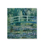 Paño de gafas, 15 x 15 cm, puente japonés, Monet