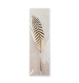 Quillpen, Silver pheasant ball pen, brown/white