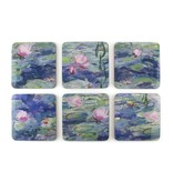 Coasters , Monet, Water Lilies