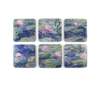 Coasters , Monet, Water Lilies