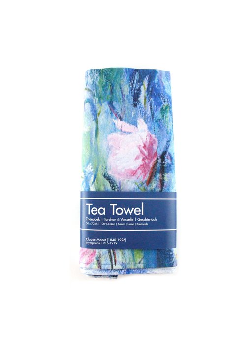 Tea Towel, Monet, Water Lilies