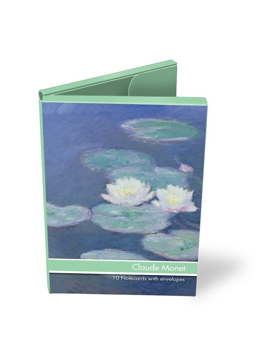 Coffret de carte postal, Claude Monet, 2x5 cartes doubles