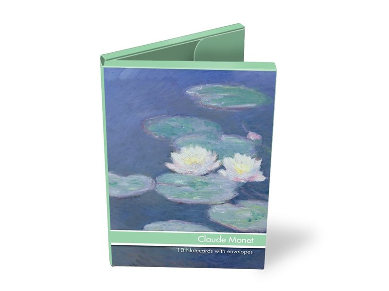 Coffret de carte postal, Claude Monet, 2x5 cartes doubles