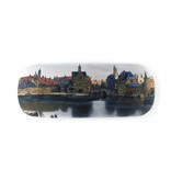 Étui à lunettes, vue de Delft, Vermeer