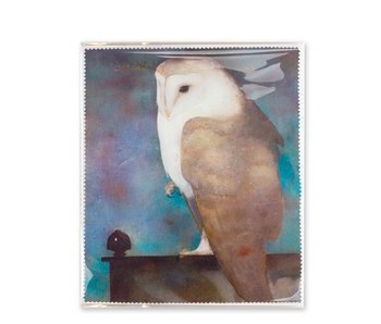 Lens cloth, 15x18 cm, Mankes, Owl