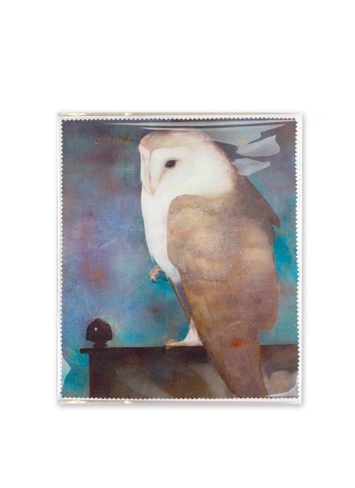 Lens cloth, 15x18 cm, Mankes, Owl