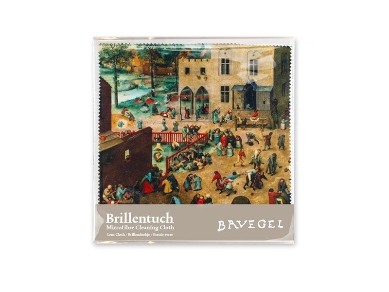 Brillenputztuch , 15 x 15 cm, Kinderspiele, Bruegel