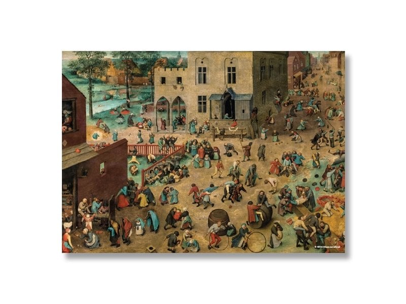 Cartel, 50x70, Bruegel, juegos infantiles