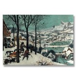 Affiche, 50x70, Bruegel, Chasseurs dans la neige