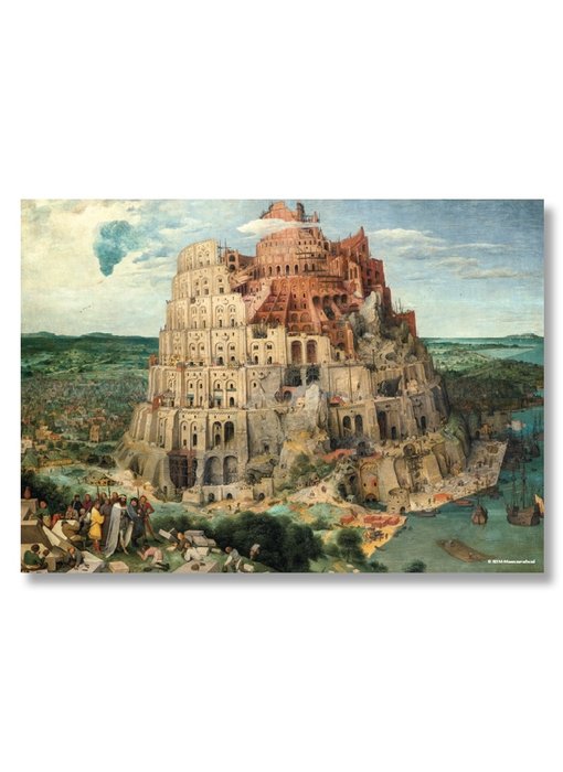 Cartel, 50x70, Bruegel, Torre de Babel