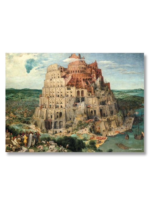 Poster, 50x70, Bruegel, toren van Babel
