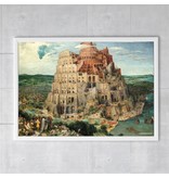 Cartel, 50x70, Bruegel, Torre de Babel