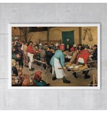 Posters W, 50x70, Bruegel, Farmers wedding