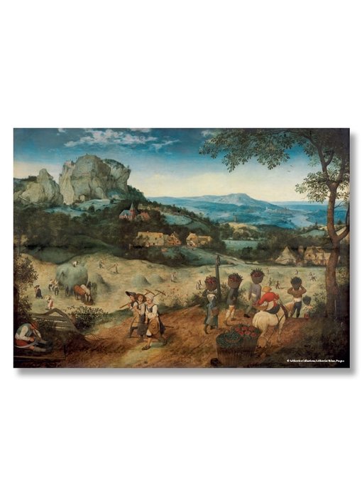 Poster, 50x70, Bruegel, Het hooien