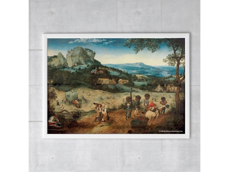 Affiche, 50x70, Bruegel, fenaison