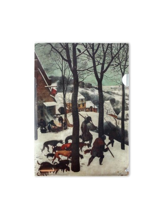 L-Ordner A4-Format, Jäger im Schnee, Bruegel