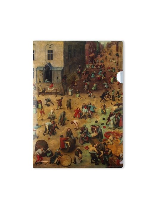 L-Ordner A4-Format, Kinderspiele, Bruegel