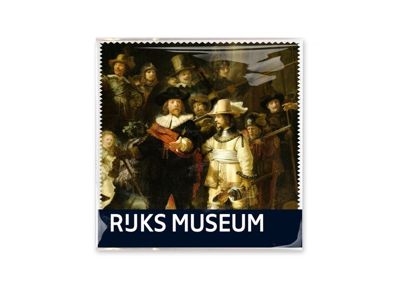 Brillenputztuch, 15x15, Rembrandt, Die Nachtwache