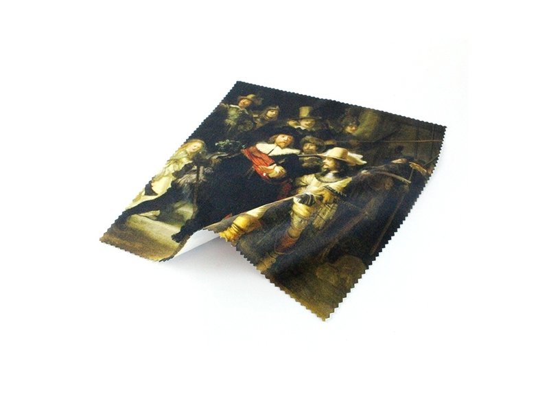 Chiffon à lunettes, 15x15, Rembrandt, La Veille de nuit