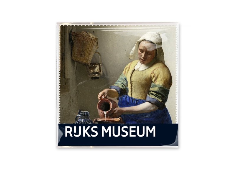 Lens cloth, The Milkmaid, Vermeer