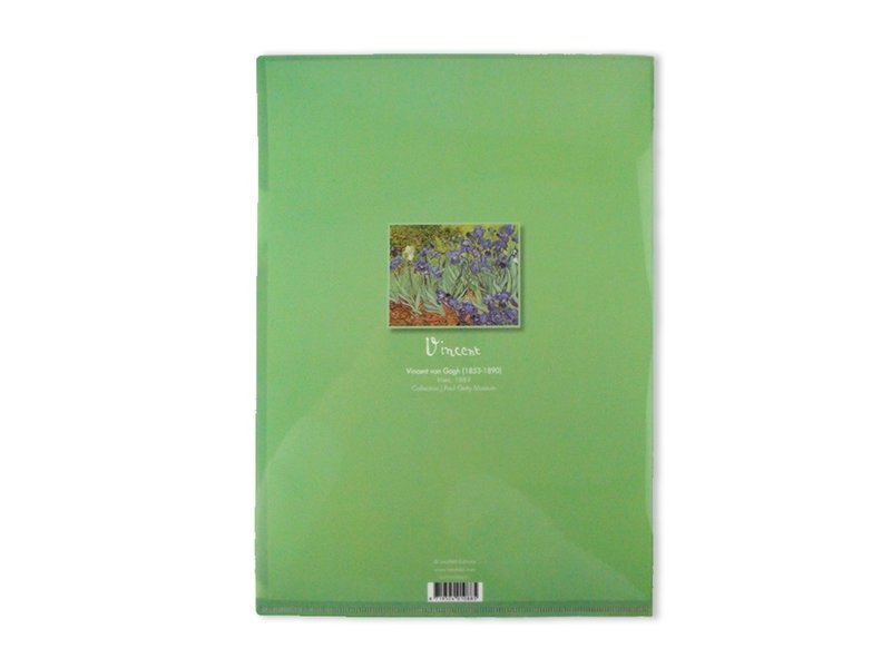 File Sheet W, Van Gogh Irissen