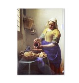 File Sheet, W, Vermeer, The Milkmaid