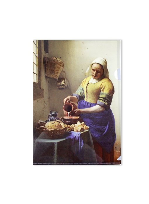 File Sheet, A4, Vermeer, Melkmeisje