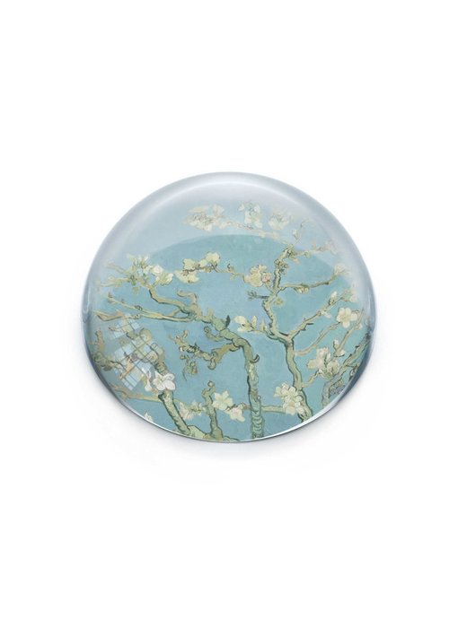 Glaskuppeln Briefbeschwerer, Van Gogh Mandelblüte