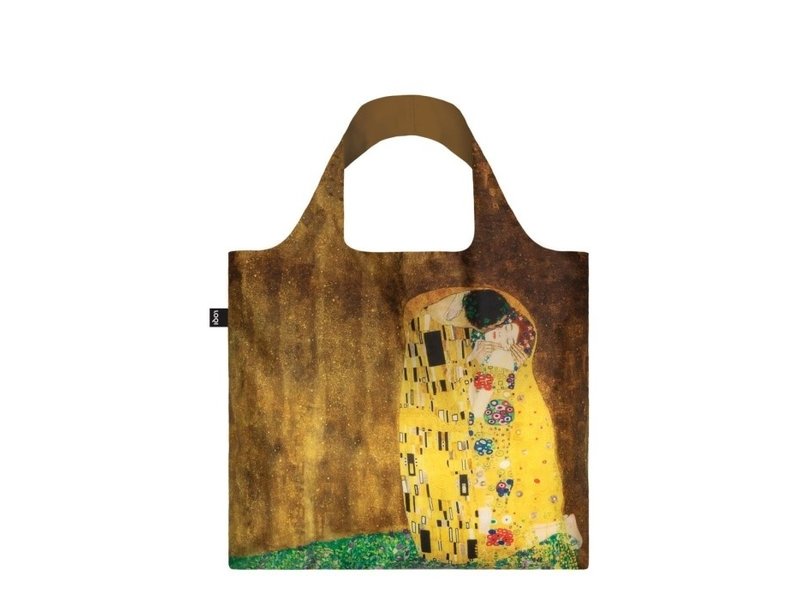 Comprador plegable, Klimt, el beso